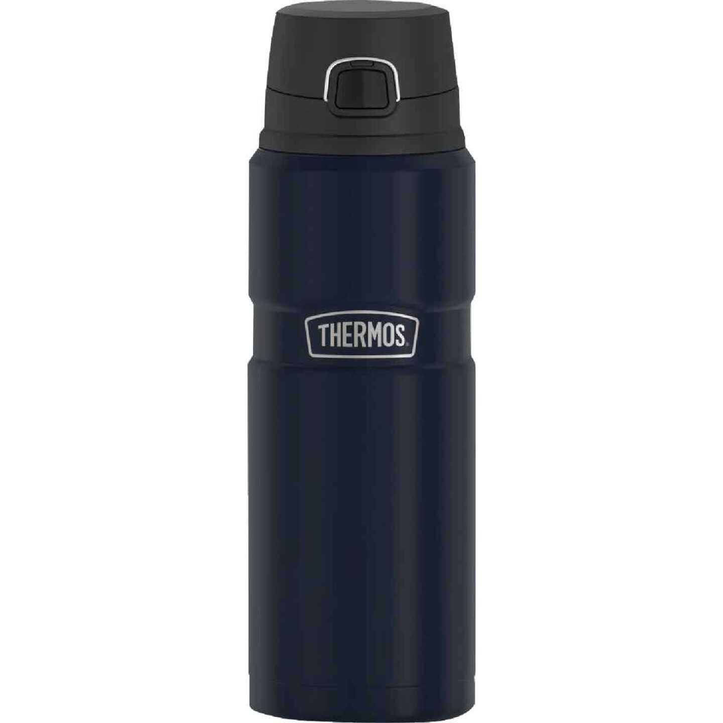 Thermos Stainless King 24 Oz. Matte Blue Stainless Steel Drink Bottle -  Wood Shed Lumber & Hardware Supply